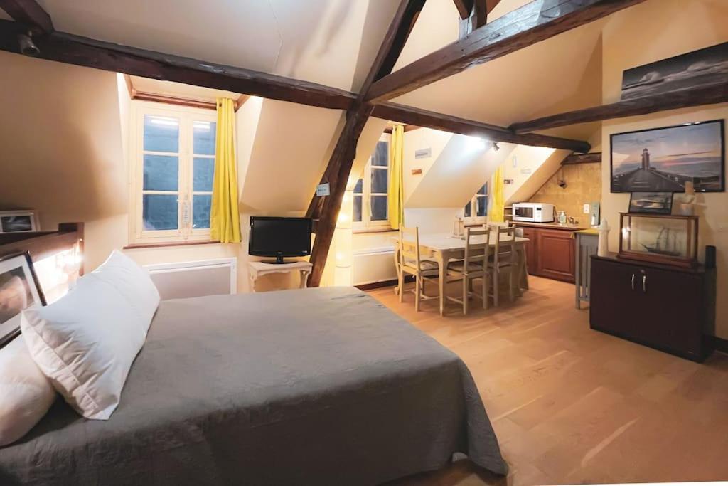 Studio Les Galets Blancs Saint-Valery-en-Caux Exterior foto